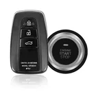 Бесключевой запуск двигателя дистанционное управление система зажигания Автозапуск одна кнопка Запуск остановки Автомобильная сигнализация PKE центральный блокирующий блок