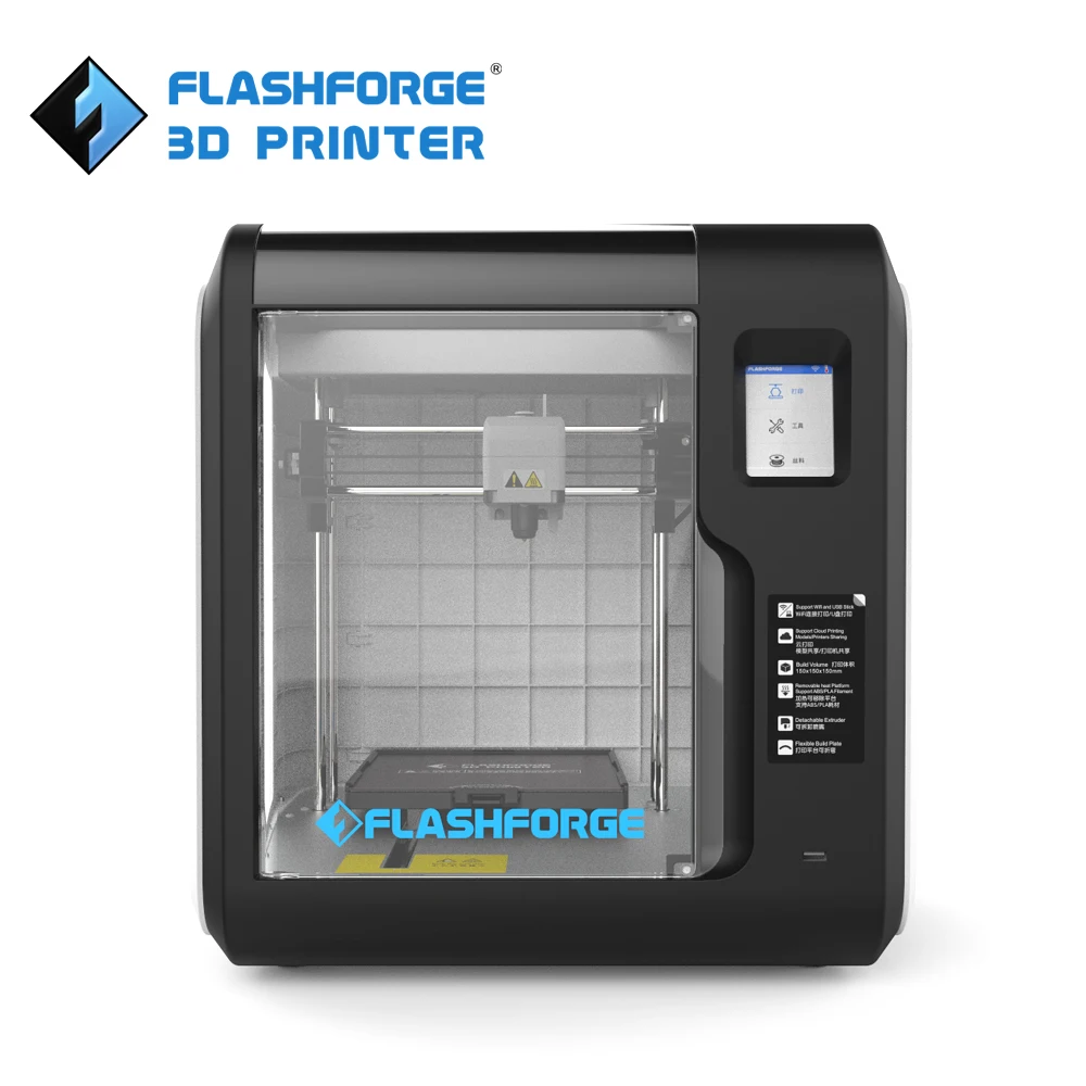 

Flashforge Adventurer 3 Lite DIY 3D Printer kIT Auto Leveling Remote Filament Feeding Detachable Nozzle Suit Family 3d Printing
