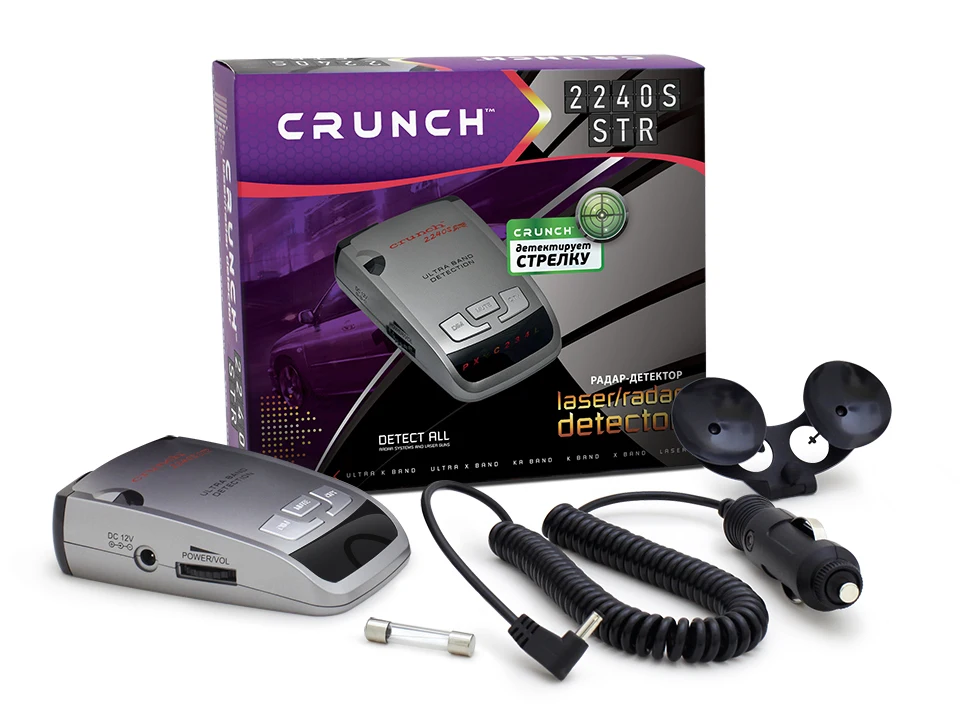 Антирадар Crunch 2240S STR (Антистрелка)|Детекторы радаров| |