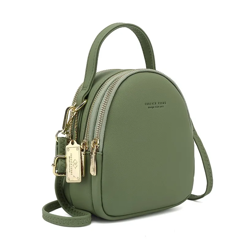 

Women Mini Backpack PU Leather Soft Touch Small Backpack Multi-Function Female Ladies Shoulder Bag