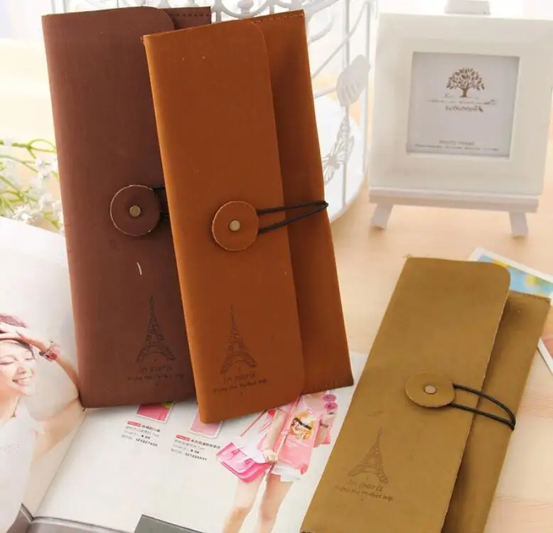 Чехол для карандашей косметичка унисекс кожзам кошелек ключей сумка Холщовая