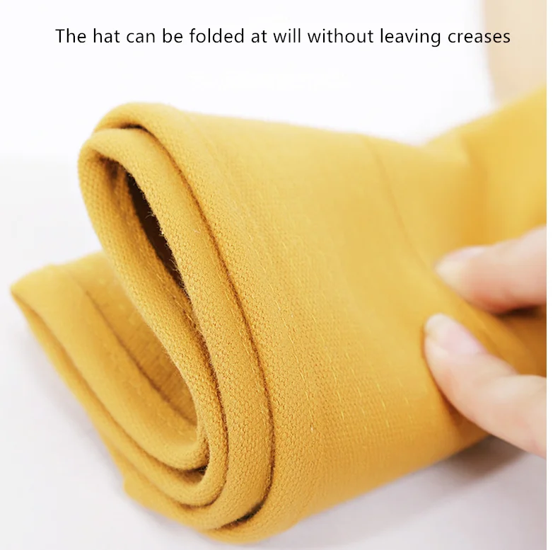 

New Unisex Cotton Bucket Hats Women Summer Sunscreen Panama Hat Men Pure Color Sunbonnet Fedoras Outdoor Fisherman Hat Beach Cap