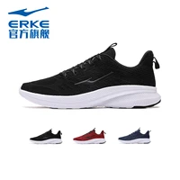 hongxing erke mens sports shoes spring and summer 2021 new red light floating casual shoes comfortable running shoes