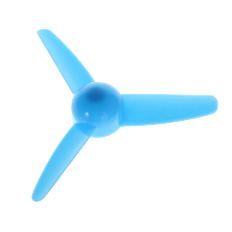 

2021 New 1PC Wind Power Toy Three Blade Plastic Propeller Accessories Shaft Diameter 2mm