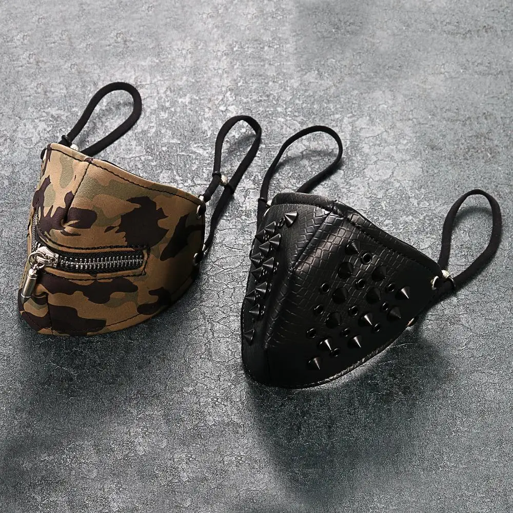 Уличная маска BONISKISS Камуфляж для лица