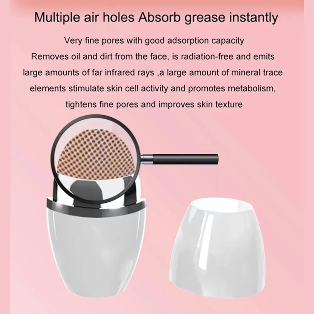 Маслопоглощающий ролик миниатюрный валик из настоящего вулканического камня