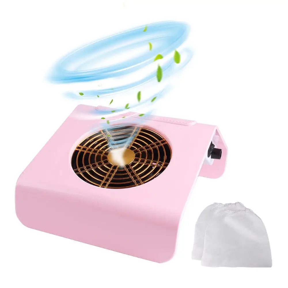 Пылесос для маникюрного салона в японском стиле с 2 мешками сбора