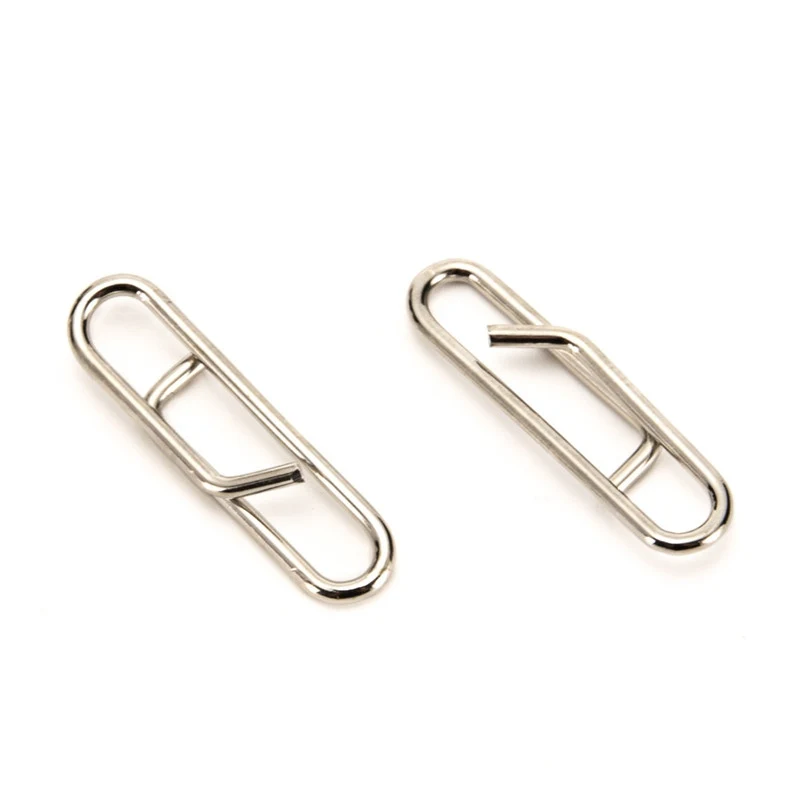 100 шт./50 шт. рыболовные снасти Быстросменные зажимы для свинцовых звеньев мощная