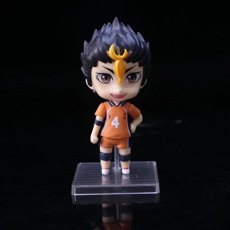 

6PCS Haikyuu Anime Action Figure Toys Kageyama Tobi Nishinoya Yuu Hinata Syouyou Kenma Kozume,Koushi Sugawara Model Figurine Toy
