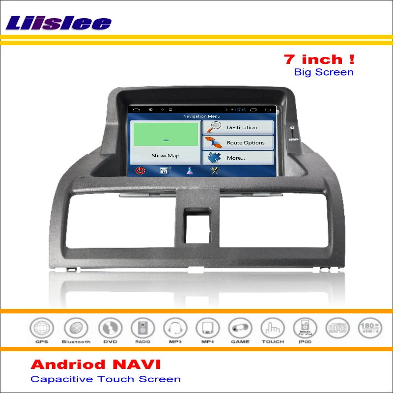 

Car Android GPS Navigation Screen System For Honda Accord 2003 2004 2005 2006 2007 Radio Audio Video Android Multimedia Player