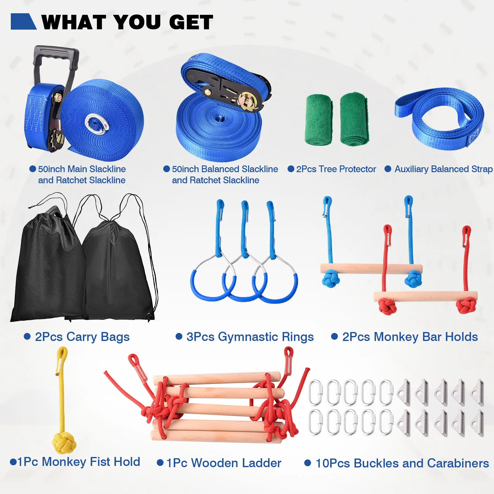 

Kids Garden Swing Rings Climbing Toy Outdoor Training Activity Safety Sports Rope Swing Hanging Rings Children Fitness Equipmen