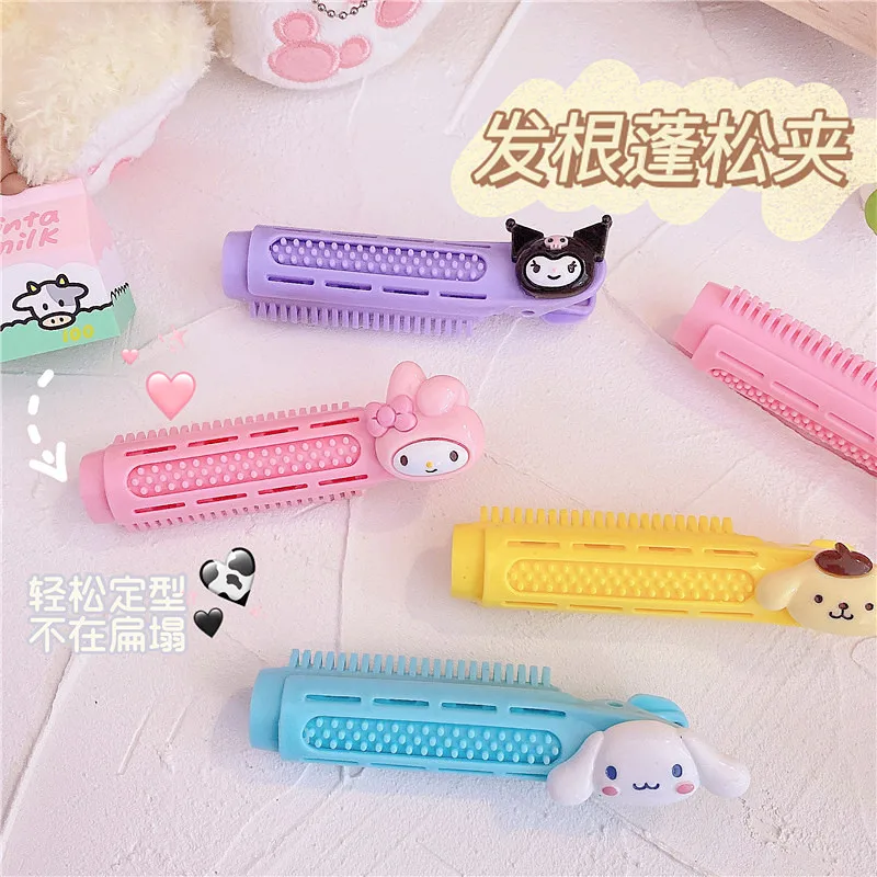 

Cute Fluffy Hair Clip Curly Hair Plastic Hair Root Fluffy Clip Bangs Hair Styling Clip Candy Color Hair Pins Hair Accessories