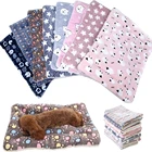 Коврик для сна для домашних животных, кровать для кошки, утолщенное фланелевое одеяло для домашних животных, мягкий коврик для сна для щенка, подушка для дивана, аксессуары для домашних животных