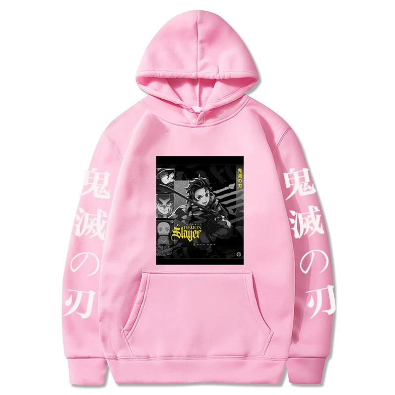 

Demon Slayer Graphics Manga Print Hoodies Men Tracksuit Women Sweatshirt Anime Hoodies Kids Hip Hop Pullovers Boy Clothes Coat