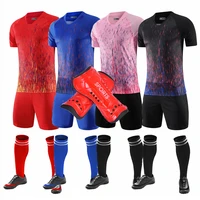 2021 fashion male soccer jerseys uniform set men soccer jersey set kids soccer training suit uniformes de futbol soccer jersey