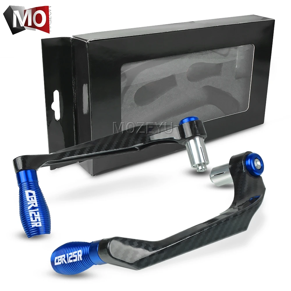 Blue Для Honda CBR125R CBR 125R 125 CBR125 R 2005- мотоцикл 7/" 22 мм руль сцепные рычаги протектор гвардии - Цвет: Blue