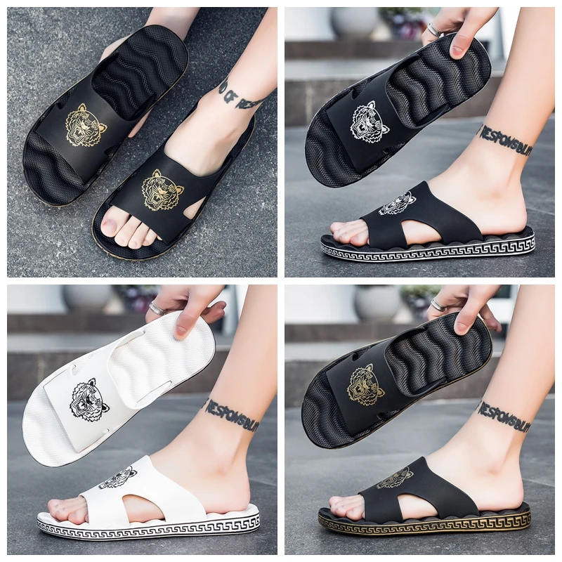 

Brand Desinger Man Shoes Slipper Summer PVC Sandal Casual Slides Outdoor Female Flip Flops Plus Size 46