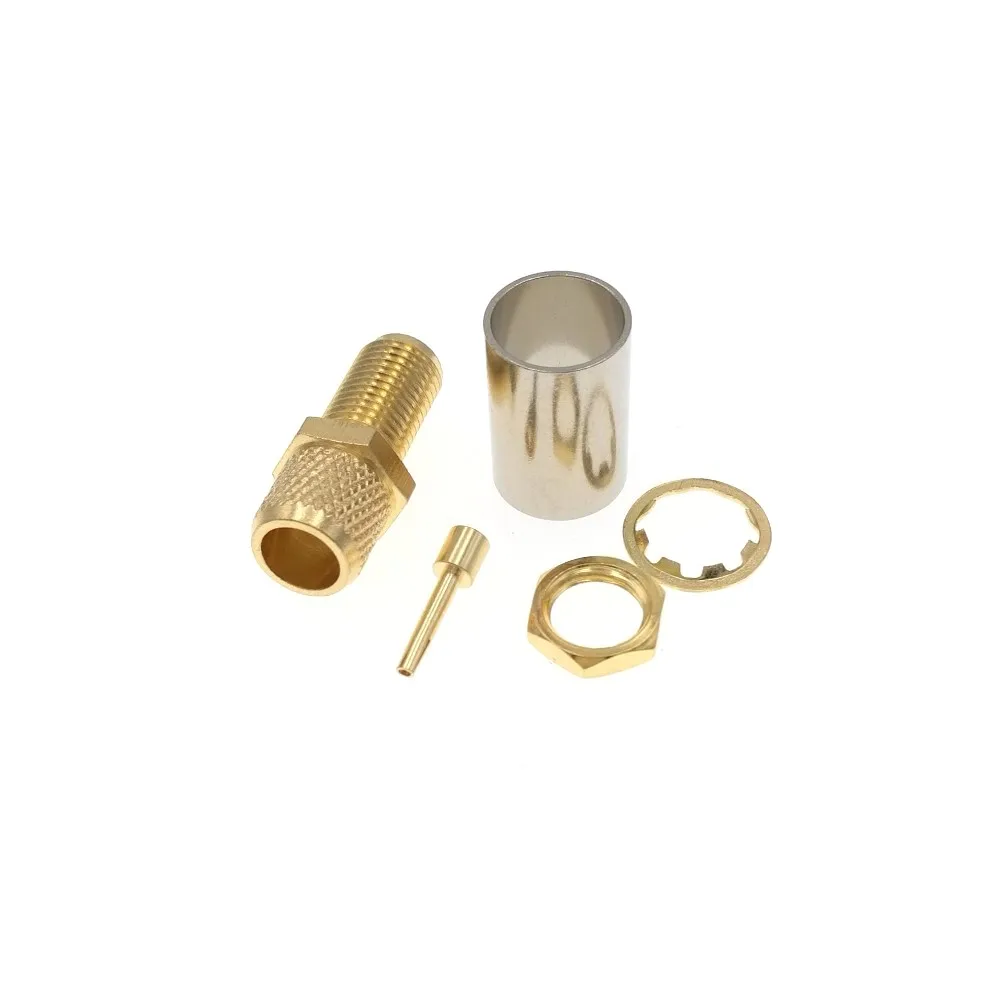 Гнездовой зажим SMA для соединителя РЧ RG5 RG6 LMR300 5D-FB
