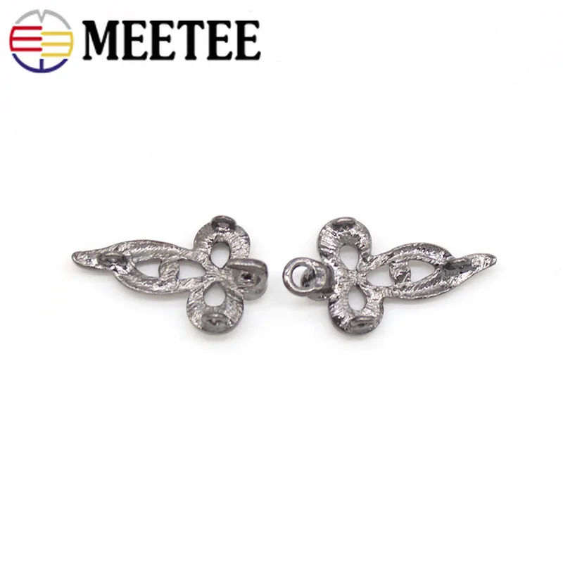 5/10Pairs Rhinestones Metal Buttons Retro Windbreaker Fur Decorative Buckles Coat Shawl DIY Sewing Accessories | Дом и сад