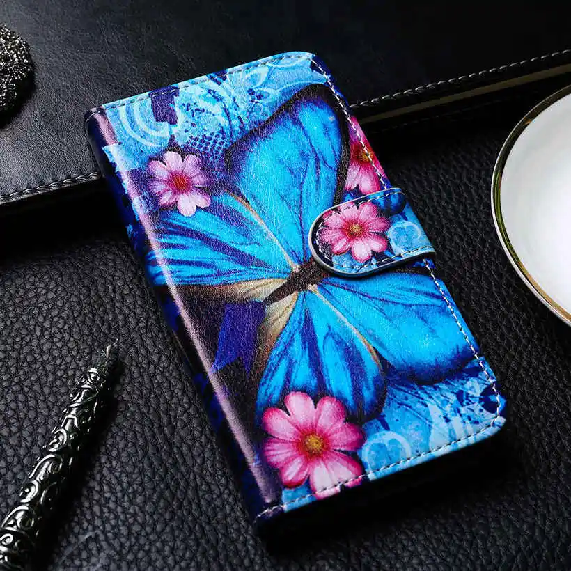 Чехол книжка с подставкой для Umidigi A5 Pro чехол бумажник рисунком s UMI DIGI X Power One F1 Play Z2