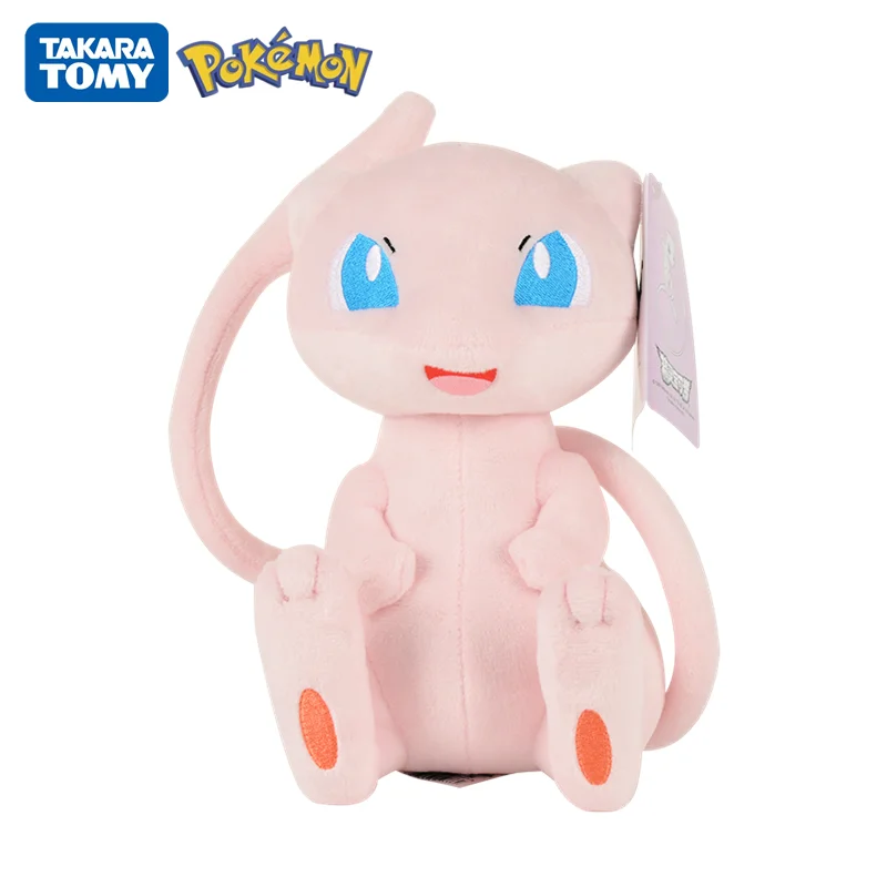 Peluche de Pokémon Mew de 25cm para niño, muñeco de peluche de Pikachu Magikarp, almohada de trapo, regalo de cumpleaños