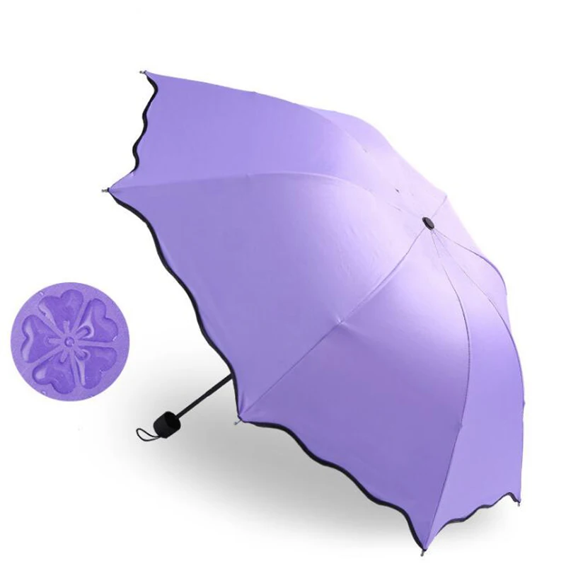 Basupply 1Pc Folding Anti-UV Umbrella Rain Women Wind Resistant Windproof Travelling Men Umbrellas For Sun 8K Parasol | Дом и сад