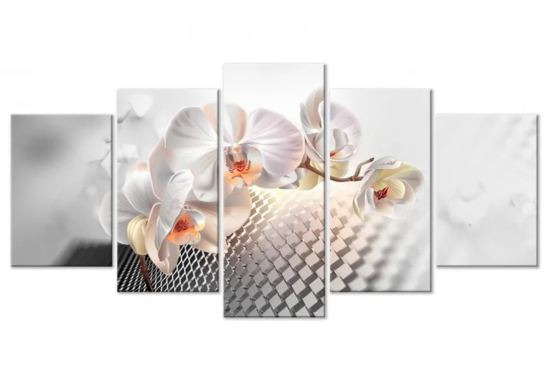 

Abstract Wall Art Colorful Flora Canvas Painting HD Print 5 Pieces Flowers Posters and Prints Modular Pictures for Living Room