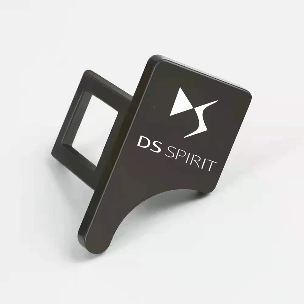

1 шт., скрытая Пряжка из цинкового сплава для маркировки «DS SPIRIT» DS3 DS4 DS4S DS5 5LS DS6 DS7, аксессуары для интерьера автомобиля