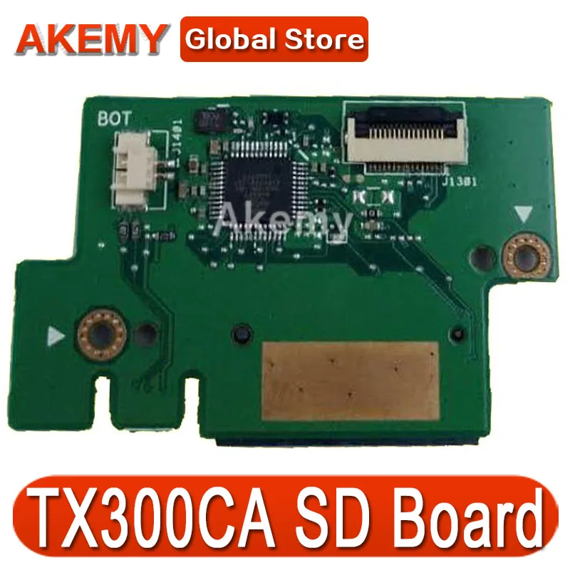Для Asus TX300CA TX300C TX300 CR Board SD READER CARD Rev 2 1 69N0NYC10D00|Компьютерные кабели и разъемы| |