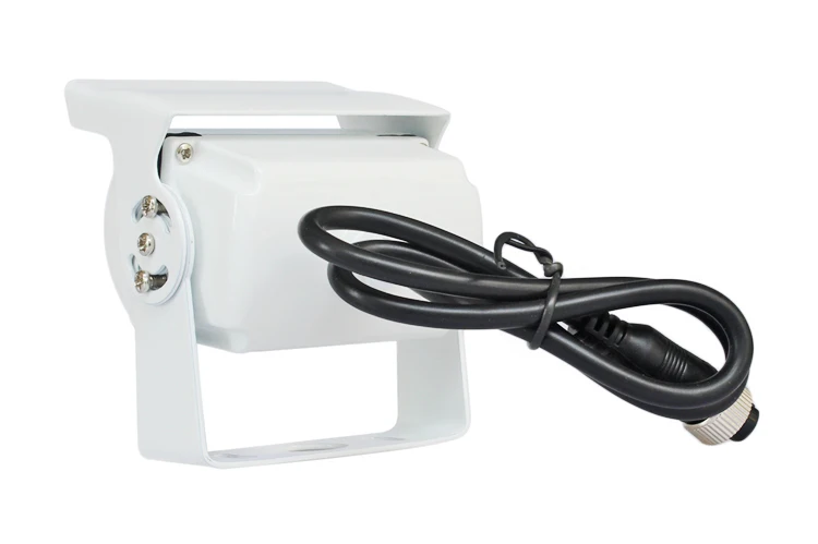 SMALUCK DC 12 V-24 V 4," на тонкопленочных транзисторах на тонкоплёночных транзисторах ЖК-дисплей автомобильный монитор Дисплей+ 4 Pin ИК Ночное Видение заднего вида Камера для автобуса грузовика для автофургонов, б/у