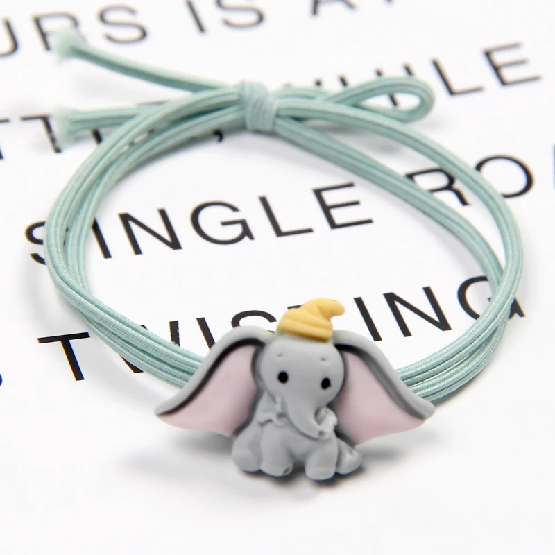Милый аксессуар для волос повязка на голову в виде слона резинки девушек