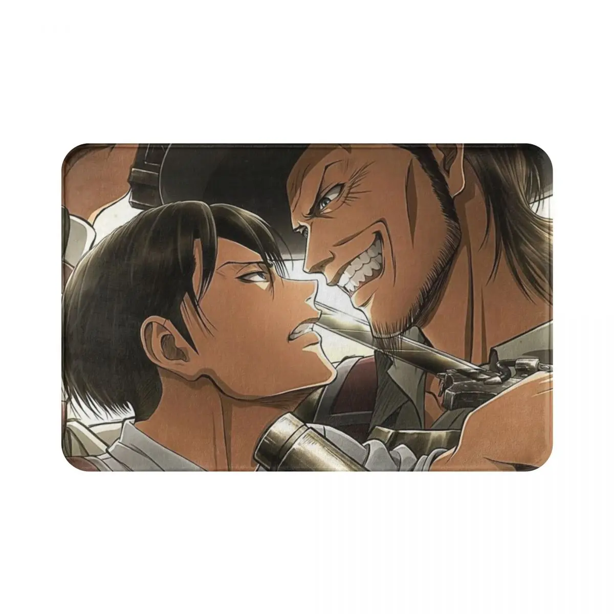 

Attack On Titan Design Doormat Rug carpet Mat Footpad Anti-slip Water oil proofEntrance Kitchen Bedroom balcony Cartoon