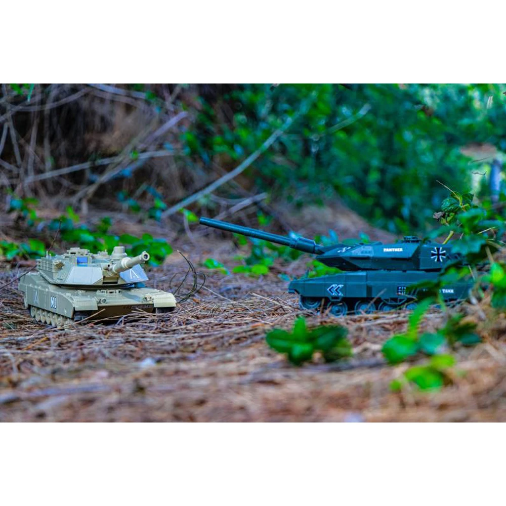 Радиоуправляемый Танк Военная война Соединенные Штаты M1 леопард 2 игрушечный