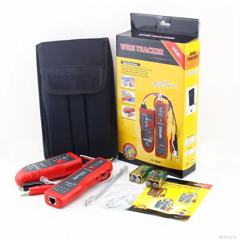 NOYAFA самый продаваемый телефон тестер кабеля сетевой телефонный провод трекер RJ45
