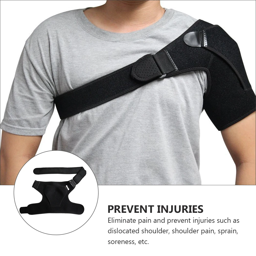 

Men Adjustable Shoulder Brace Shoulder Strap Workout Shoulder Support Shoulder Support Pain Ice Pack Shoulder Compression Sleeve