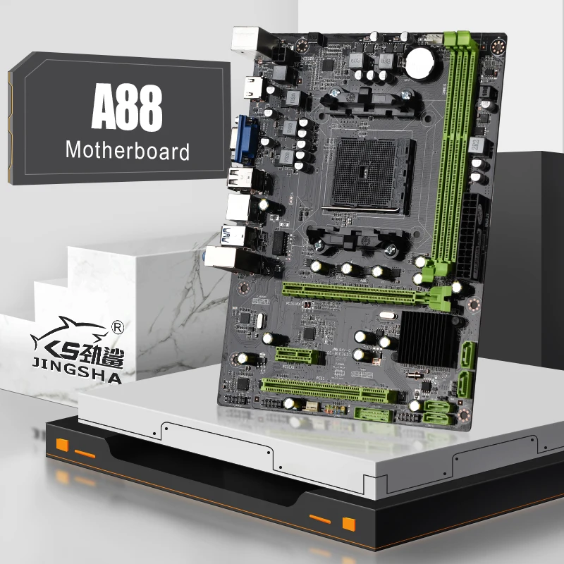 JINGSHA A88 Улучшенный Экстремальный игровая производительность AMD FM2/FM2 + материнская