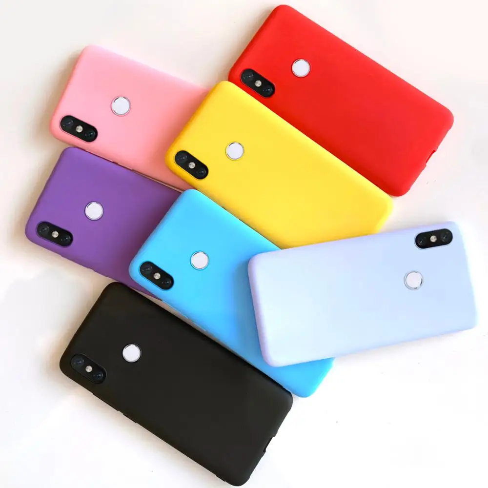 For Xiaomi Mi A2 Case Cover for Xiaomi Mi A2 Lite Case Soft TPU Silicone phone Case on Xiaomi MiA2 MiA Mi A 2 lite Bumper Cases