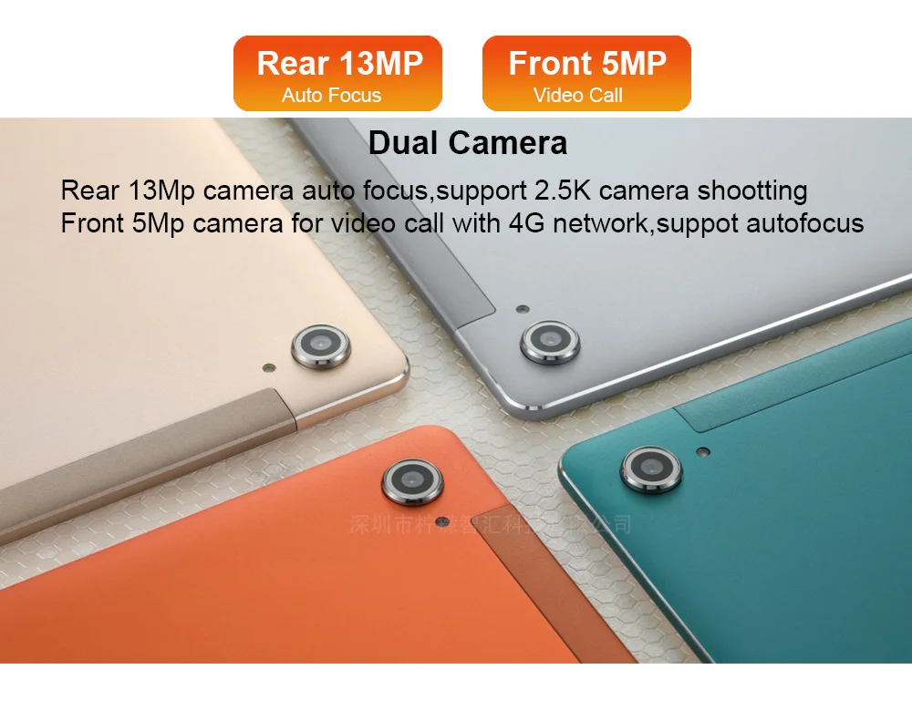 4G Network Phone Call Tablet Android Gaming Tablets Deca Core 10.6 inch IPS 1920×1280 4GB RAM 128GB ROM MT6797 GPS 7000mAH