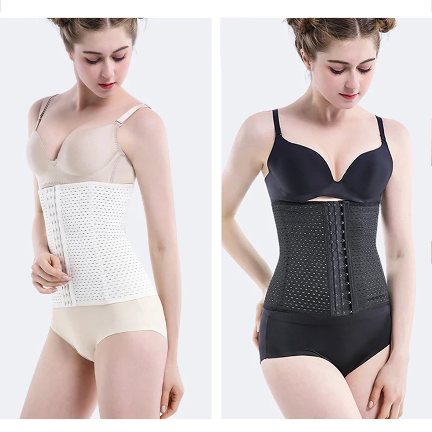 Пояс для похудения ROEGADYN воздухопроницаемый с высокой талией тренировки пота и