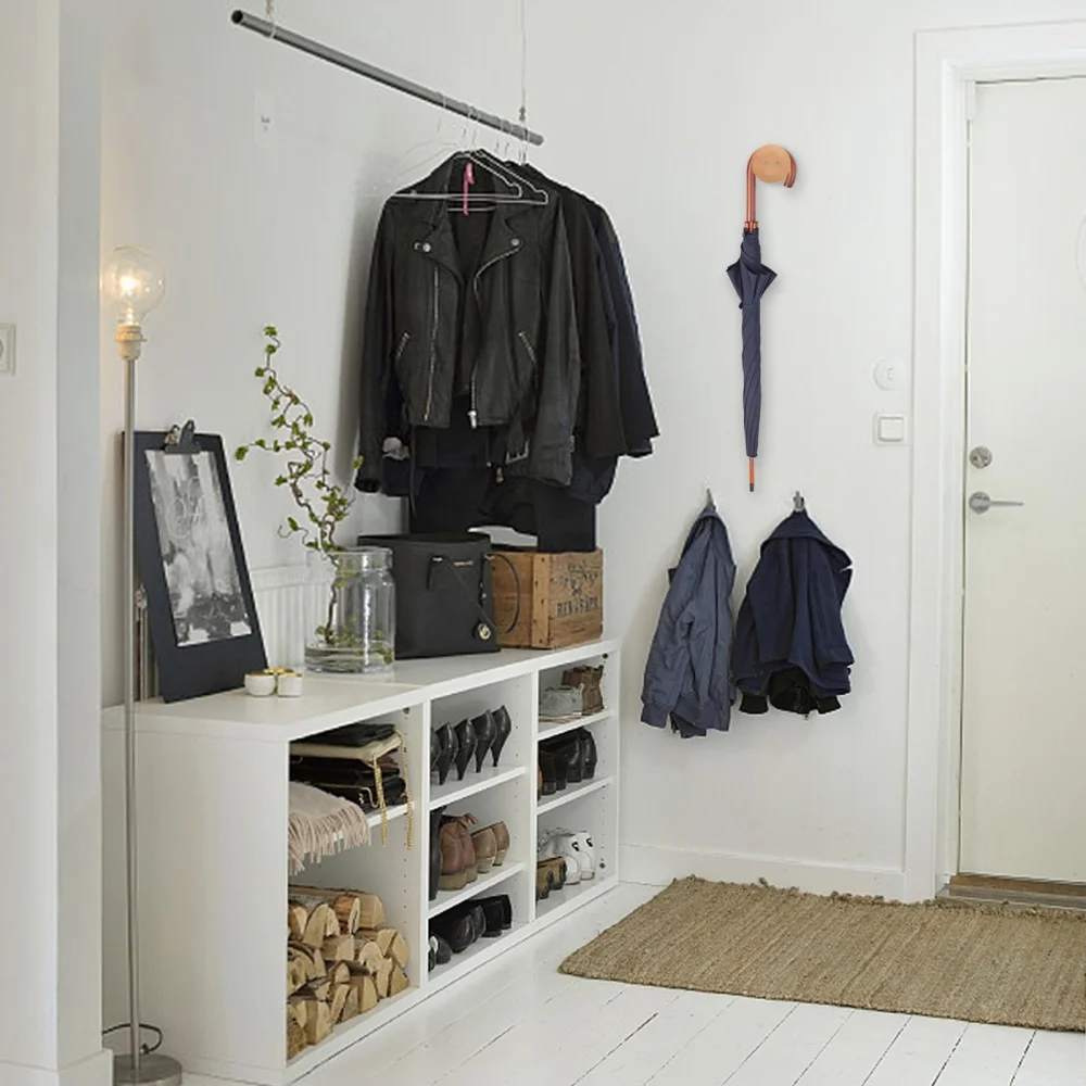 

1pc Wall Storage Hook Button Modeling Wall Storage Hanger Creative Hanging Hook