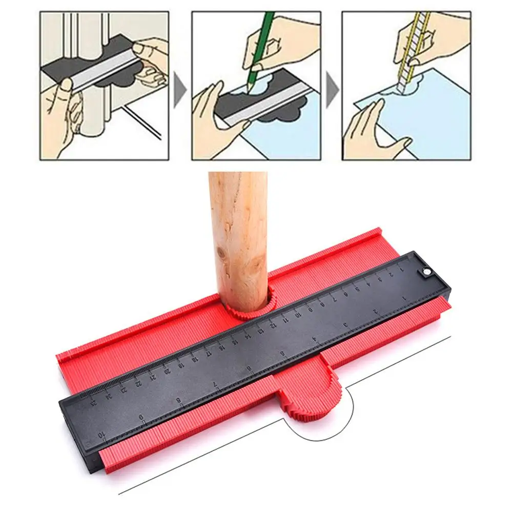 Контурный манометр для профиля деревообработки шаблон отслеживания