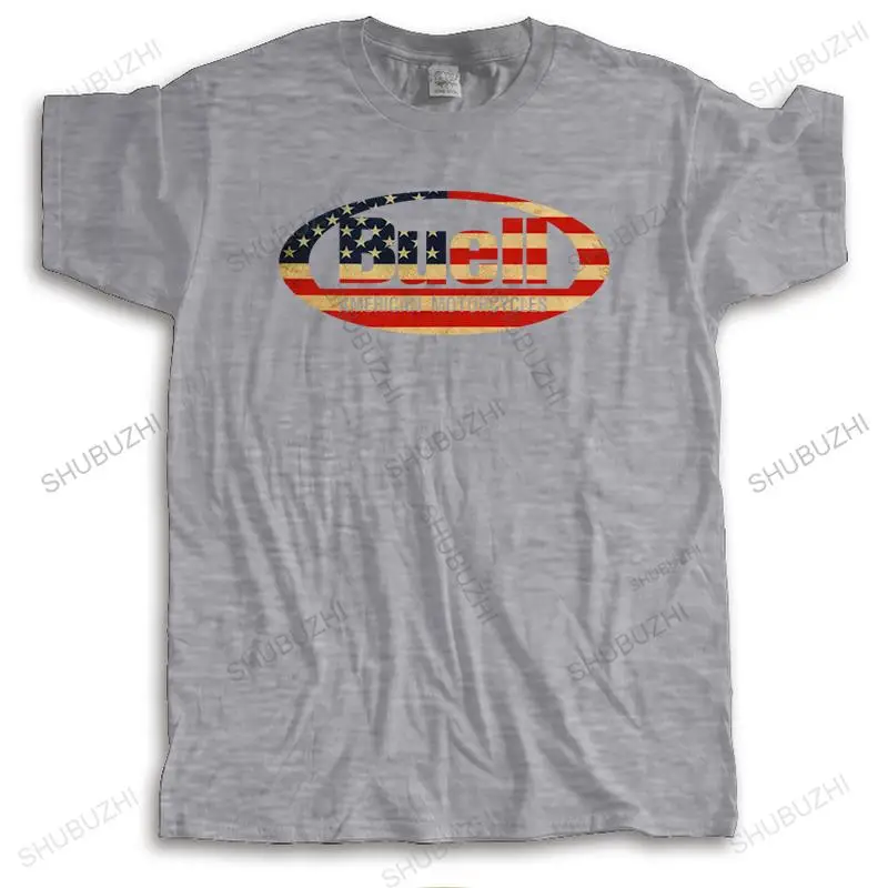 

Tshirt men tops New T Shirt Buell Motorcycle Bike Racing Logo Superfighter 1190sx Superbike Sbk Race unisex o-neck tee-shirt