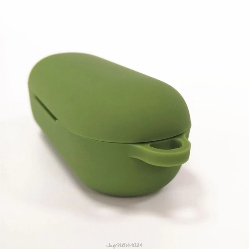 

Anti-slip Shockproof Silicone Protective Case Full Cover with Carabiner for Huawei FreeBuds Lite/Flypods Lite Earphone D23 20