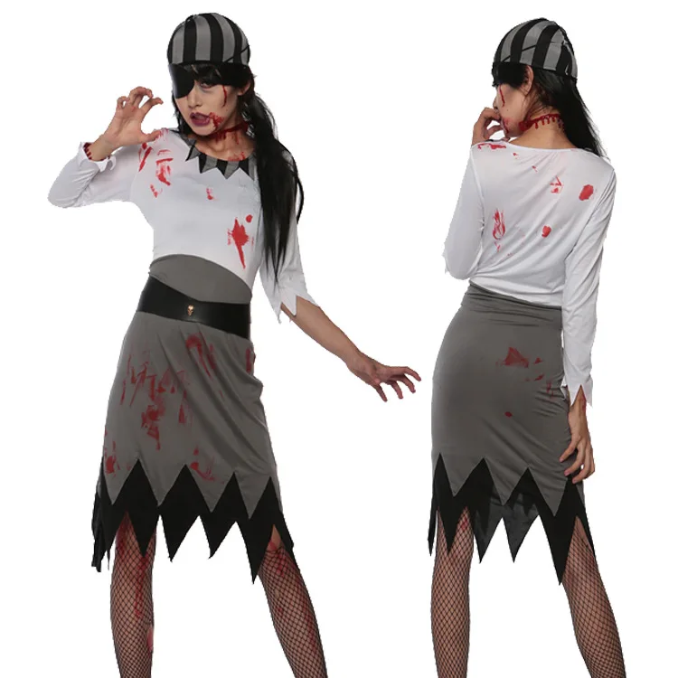 Костюм на Хэллоуин для женщин косплей пиратов Карибского моря женские костюмы