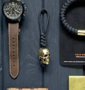 Брелок ручной работы Goth скелет для женщин и мужчин очаровательные ювелирные