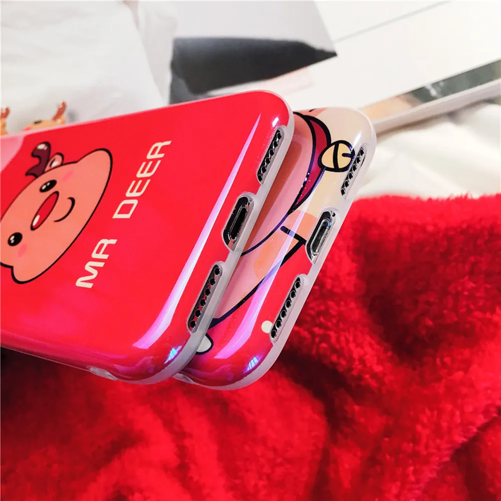 Новое поступление Веселый Чехол для телефона с рождественским рисунком iphonei6 7 8