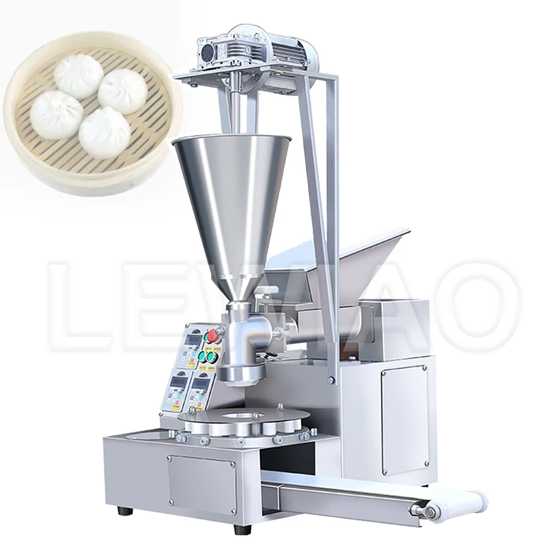 

Industrial Food Baozi Maker Making Machine Stuffing Filling Bread Bun Automatic Machine