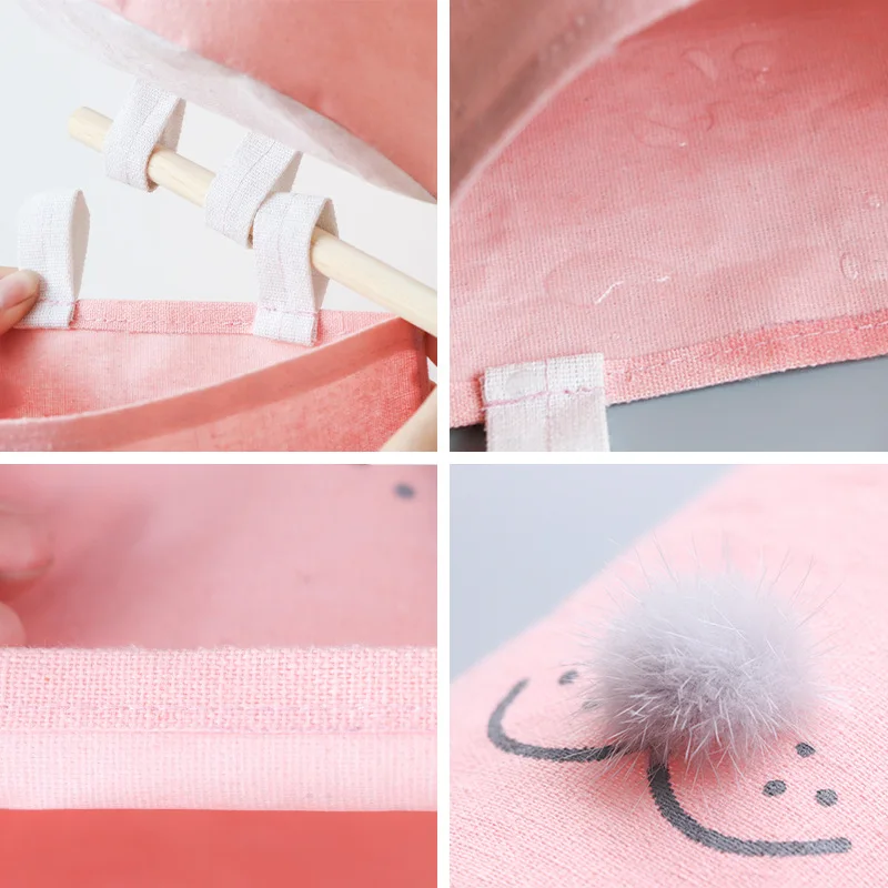 3 PCS Hanging Storage Bag Closet Linen Wall Mounted Pockets Over The Door Organizer For Bedroom Bathroom Office | Дом и сад