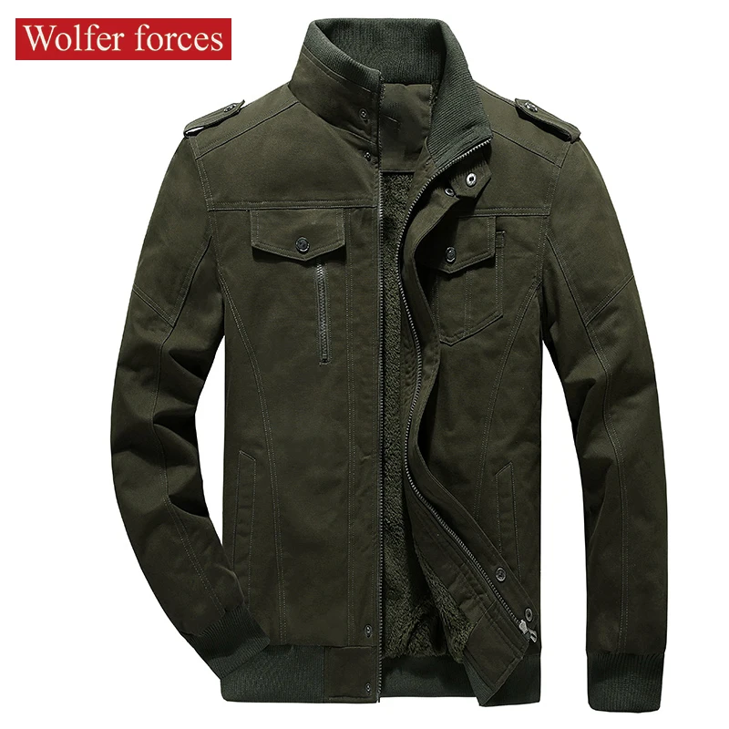 Large Size Clothing Jackets Man Men's Clothes Menswear Male Coat Mens Clothes Brands Jaket Outerwear Military Uniform Coats