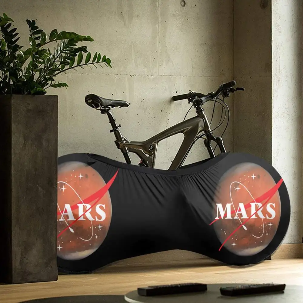 

2020 Spacex The Race to Occupy outdoor Bike MTB waterproof Bicycle dust cover Custom biking motocross BMX downhill father gift